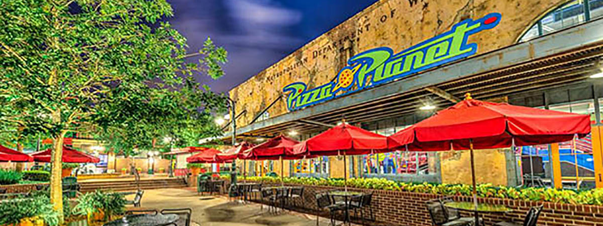 Pizza Planet Outside